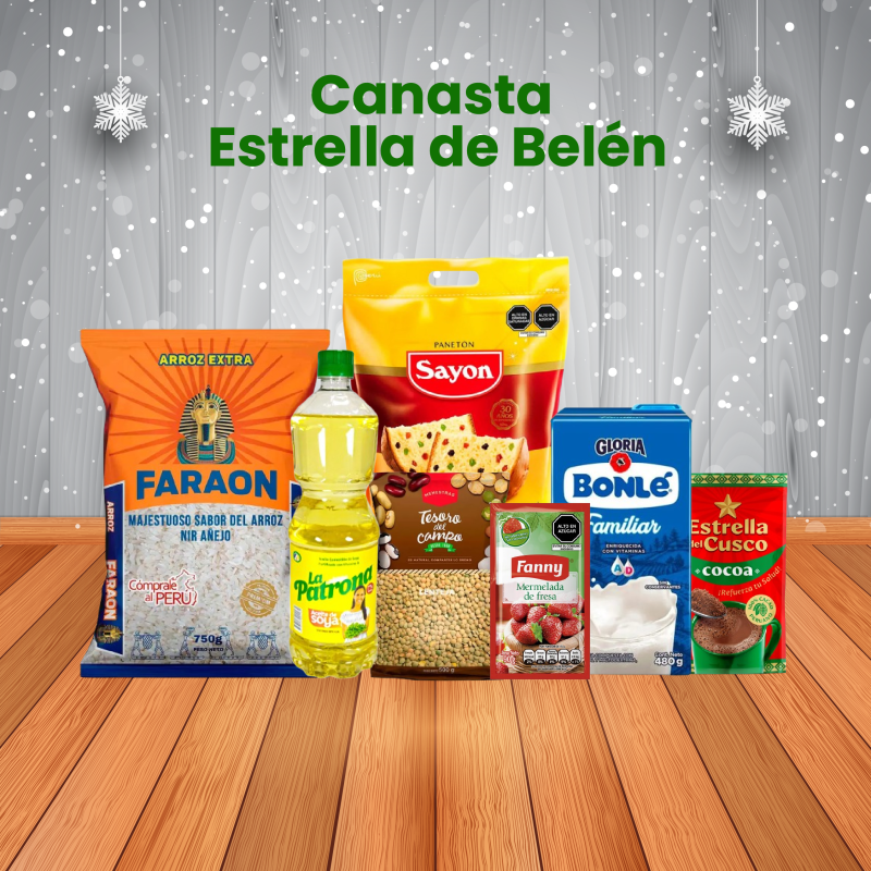 Canasta Estrella de Belén